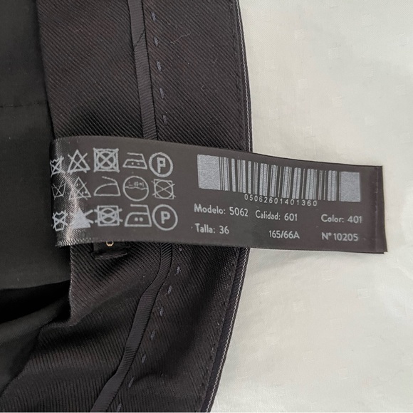 Massimo Dutti Women's Navy Pinstripe Trousers😍😍😍 - Picture 8 of 11